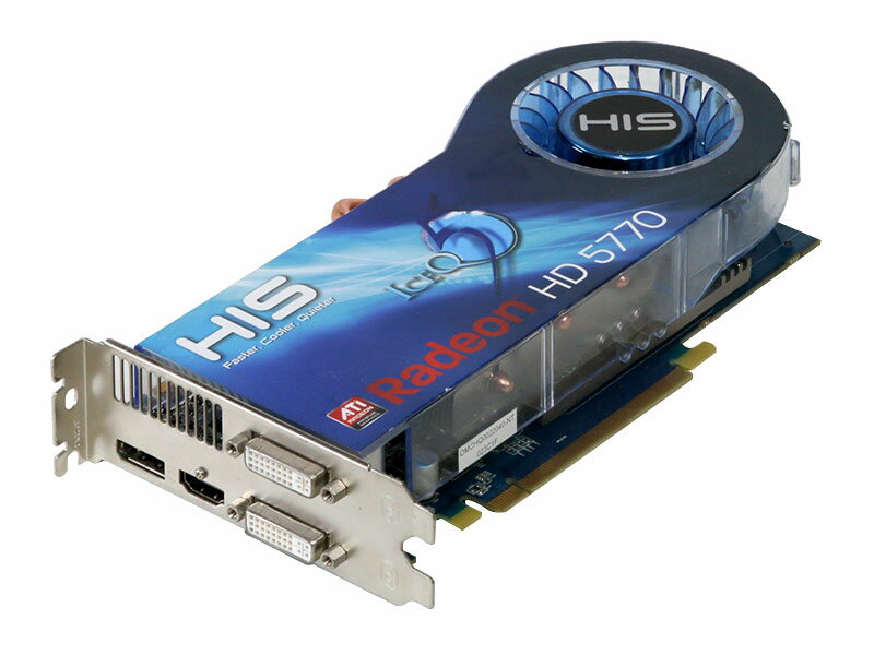 HIS Radeon HD 5770 1GB DVI-I *2/HDMI/DisplayPort PCI Express 2.0 x16 H577Q1GD