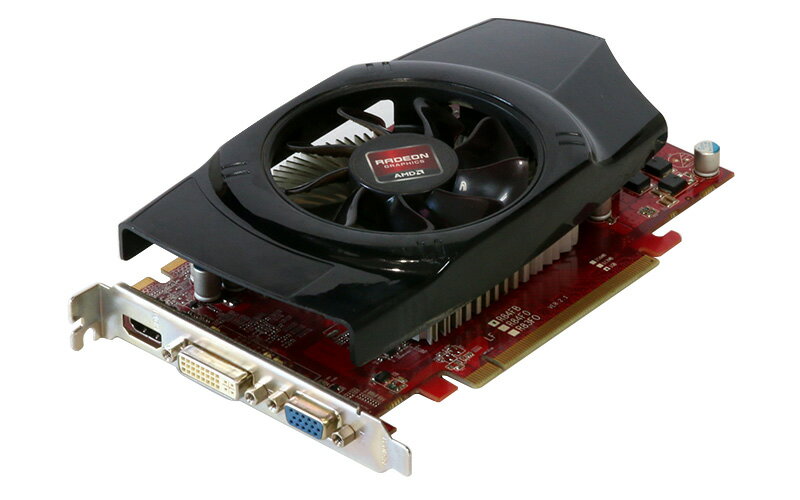 楽天アールデバイスAMD Radeon HD 6770 1GB HDMI/DVI/VGA PCI Express x16 LF R84FB【中古】