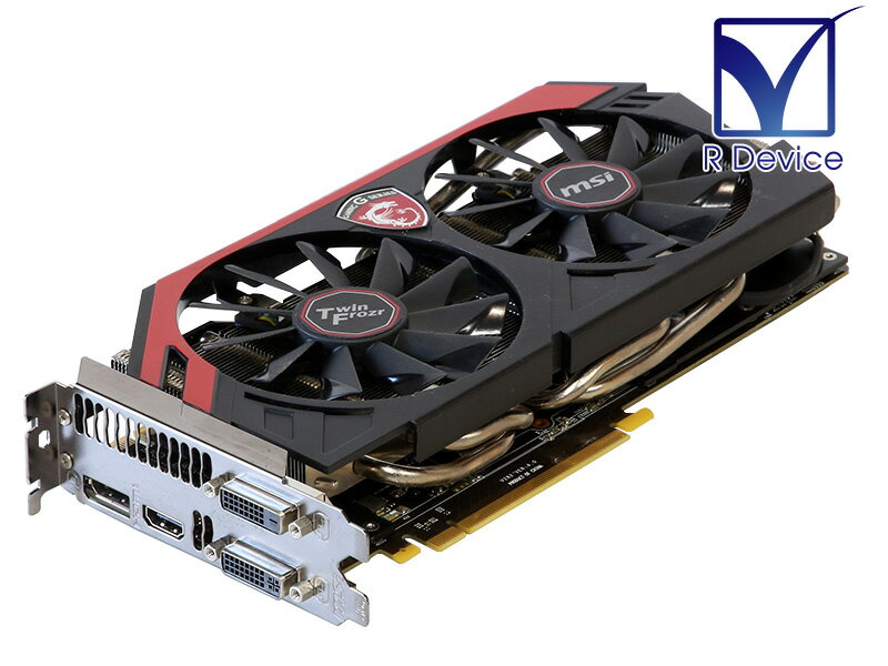 MSI GeForce GTX 760 4096MB DVI-D/DVI-I/HDMI/DisplayPort PCI Express 3.0 x16 N760GTX Twin Frozr 4S 4G OC【中古グラフィックボード】のサムネイル
