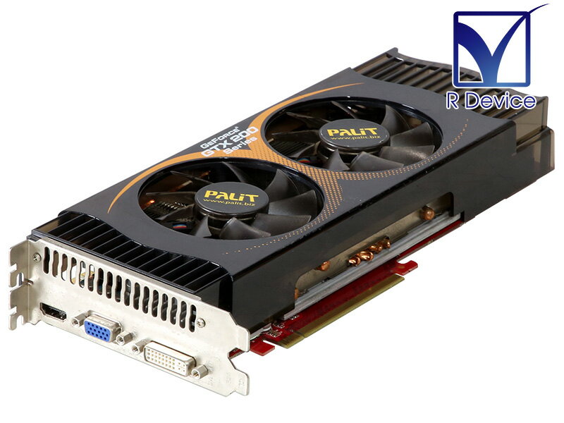 Palit Microsystems GeForce GTX 285 1024MB HDMI/D-Sub 15pin/DVI-I PCI Express 2.0 x16 NE3TX285FHD05-PM8126【中古ビデオカード】