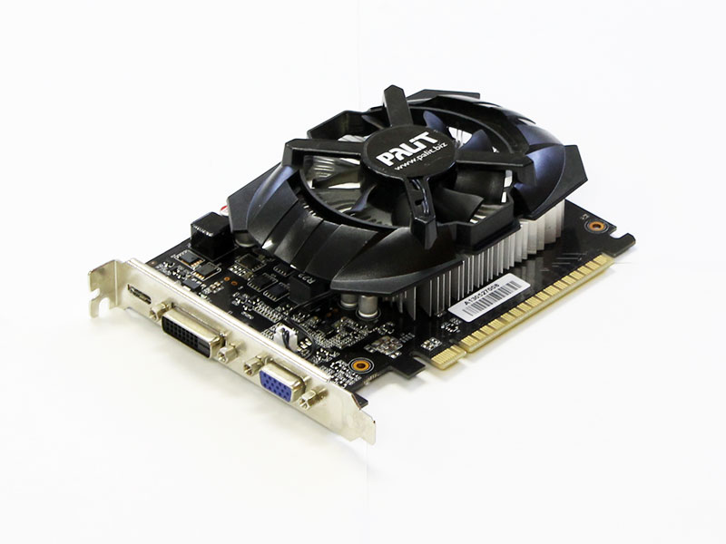 Palit GeForce GTX 650 OC 1GB miniHDMI/DVI/VGA PCI Express 3.0 x16 NE5X650S1301-1071F【中古グラフィックボード】