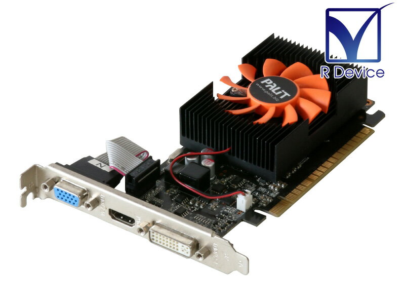 Palit Microsystems GeForce GT 620 1GB D-sub/HDMI/DVI-I PCI Express 2.0 x16 NEAT6200HD06-1086F【中古グラフィックボード】