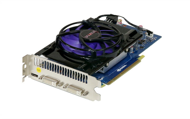 SPARKLE Computer GeForce GTS450 1GB DVI 2/miniHDMI PCI Express x16 SP1X450【中古】