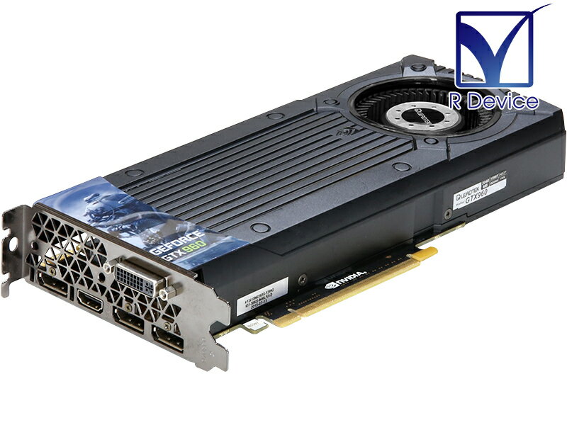 Leadtek Research GeForce GTX 960 2048MB Dual-Link DVI-D/HDMI/DisplayPort 3 PCI Express 3.0 x16 WinFast GTX 960【中古ビデオカード】