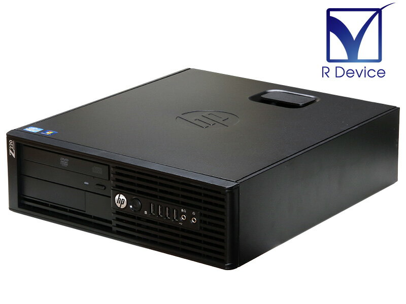 Z220 SFF Workstation A3J45AV HP Core i3-3220 Processor 3.30GHz/8GB/500GB/DVD-ROM/Windows 10 Pro 64bit【中古ワークステーション】