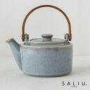 SALIU 祥 土瓶急須 灰 GY 30563 LOLO 土瓶 つる付 茶こし付 どびん 急須 日本製 美濃焼 陶器 食器 おしゃれ かわいい 来客用 家庭用 ...