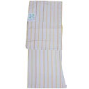 【 SALE商品 】 小紋 着物 洗える着物 夏物 紗 お仕立て上がり プレタ着物 Mサイズ 夏 単品 洗える きもの レディース 女性 和服 カジュアル 初心者 習い事 着付け 縞 おしゃれ かわいい お洒落着 レディースきもの レトロ モダン プレタ 縞 白 M 福袋