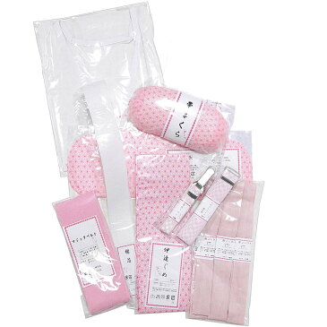 着付け小物セット 12点セット 前板 腰紐 衿芯 帯枕 ウエストベルト 肌着 等