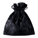 フォーマル用バッグ 鞄(かばん) ブラックフォーマル 巾着