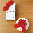 風呂敷 ふろしき 【無料ギフト対応】 ハレ包み 松竹梅 アカ 綿風呂敷 二巾(70cm)名入れ対応 内祝 結婚祝 お祝い 長寿 引出物