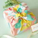 ひめむすび Adeline Klam つばき サーモンピンク 二巾 70cm 風呂敷 ふろしき メール便 内祝 結婚祝 お祝い 長寿 引出物 名入れ お重包み ...