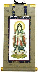 掛け軸 掛軸 当店オリジナル掛け軸 仏壇軸 鬼子母神 20代サイズ 半手描 日蓮宗 仏事法要軸 国内表装 表具師さんが作ったこだわりの掛け軸 再表装可能 受注生産商品です 全国送料無料無料 代引き手数料無料