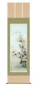 掛け軸 掛軸 夏 朝顔(緒方 葉水)?新品掛軸(かけじく)販売受注後生産商品
