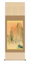 掛け軸 速水 御舟 蓬莱図 尺五アンドン幅54.5×高さ約153cm 名画複製画 "受注生産品" 全国送料無料 代引き手数料無料"速水御舟蓬莱図尺五幅54.5×高さ約153cm"