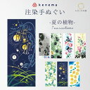 手ぬぐい てぬぐい 絵てぬぐい 手拭 ケネマ 気音間 kenema タペストリー インテリア プチギフト プレゼント 壁掛け 綿 注染 日本製 夏の植物 夏 植...