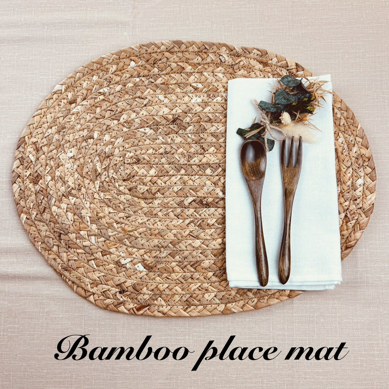 竹ランチマット 和にも洋にも いつもの食卓に彩りを おしゃれ うつわ 暮らし 食卓 和食器 洋食器 テーブルウエア 生活雑貨 インテリア アジアン モダン インスタ ランチョンマット