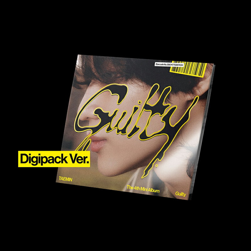 SHINee TAEMIN Guilty / 4th Mini Album (Digipack Ver.) (SMini Ver.) 選択 シャイニー テミン 公式 SMTOWN 公式グッズ
