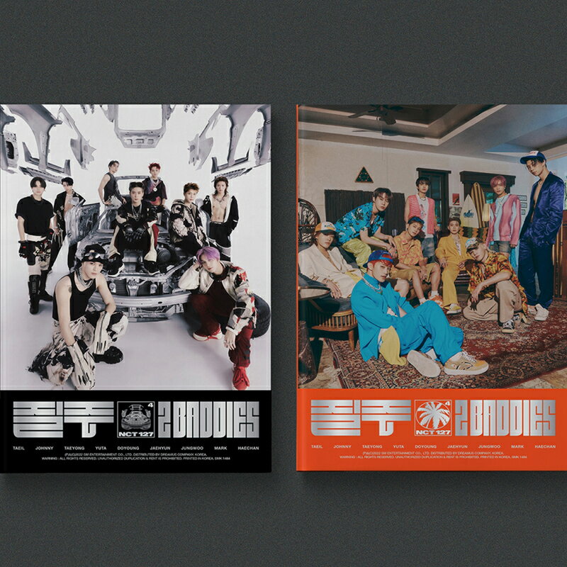 楽天POP SKIN 楽天市場店NCT 127 / 4th Full Album ’2 Baddies’ 正規4集 （Photobook Ver.） 全2種 バージョン選択 発売記念特典 ブックマーク付き【初回限定ポスター終了】