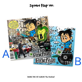 MARK マーク - The Firstfruit / 1st Album (Square Flap Ver.) 2種中選択 NCT 127 NCT MARK エヌシーティー マーク