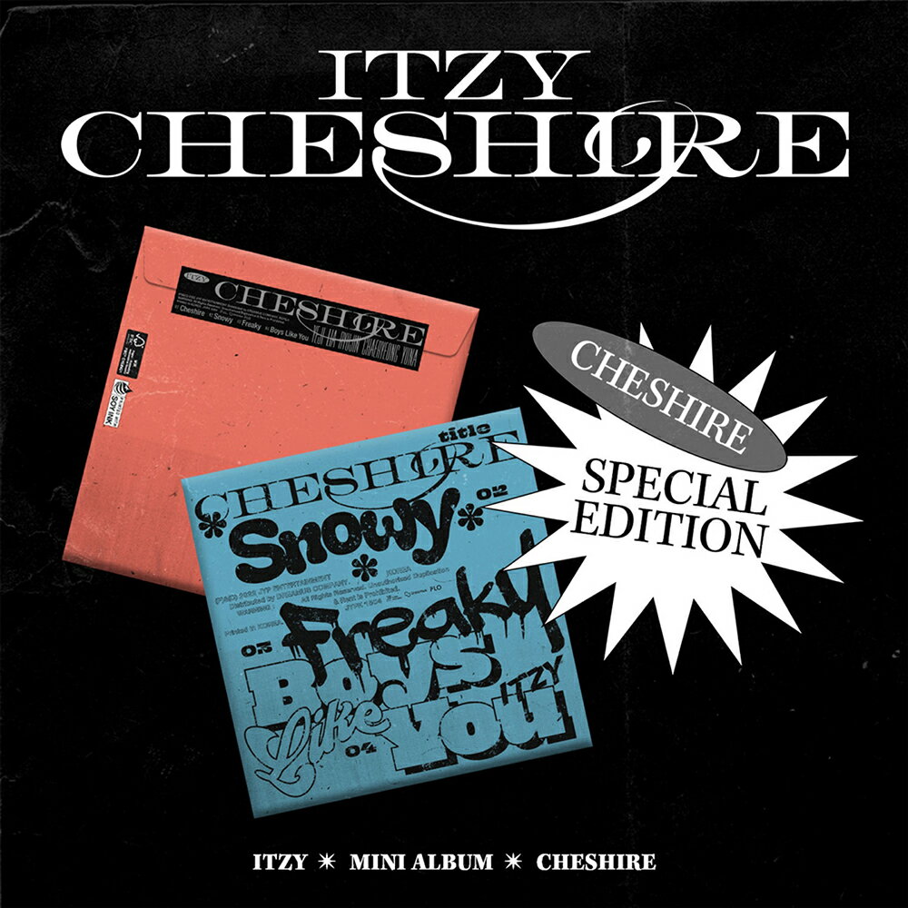 ITZY イッジ CHESHIRE / 6TH MINI ALBUM ( SPECIAL EDITION ) スペシャル 韓国盤