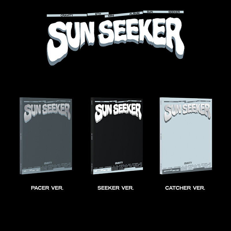 CRAVITY クレビティ SUN SEEKER / 6TH MINI ALBUM 3種 バージョン選択可能