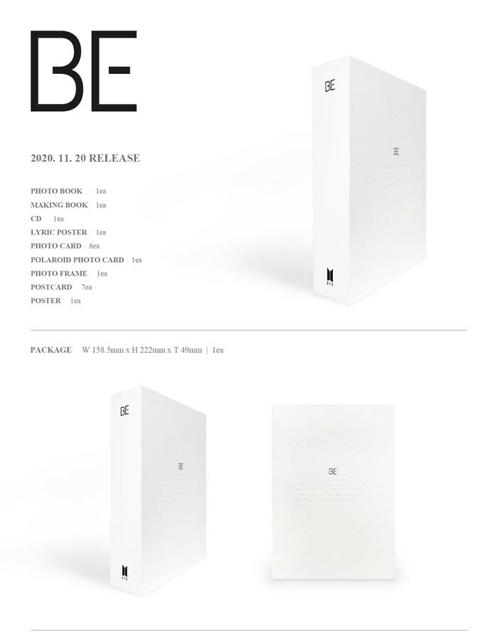 BTS 防弾少年団 BE (Deluxe Edition)