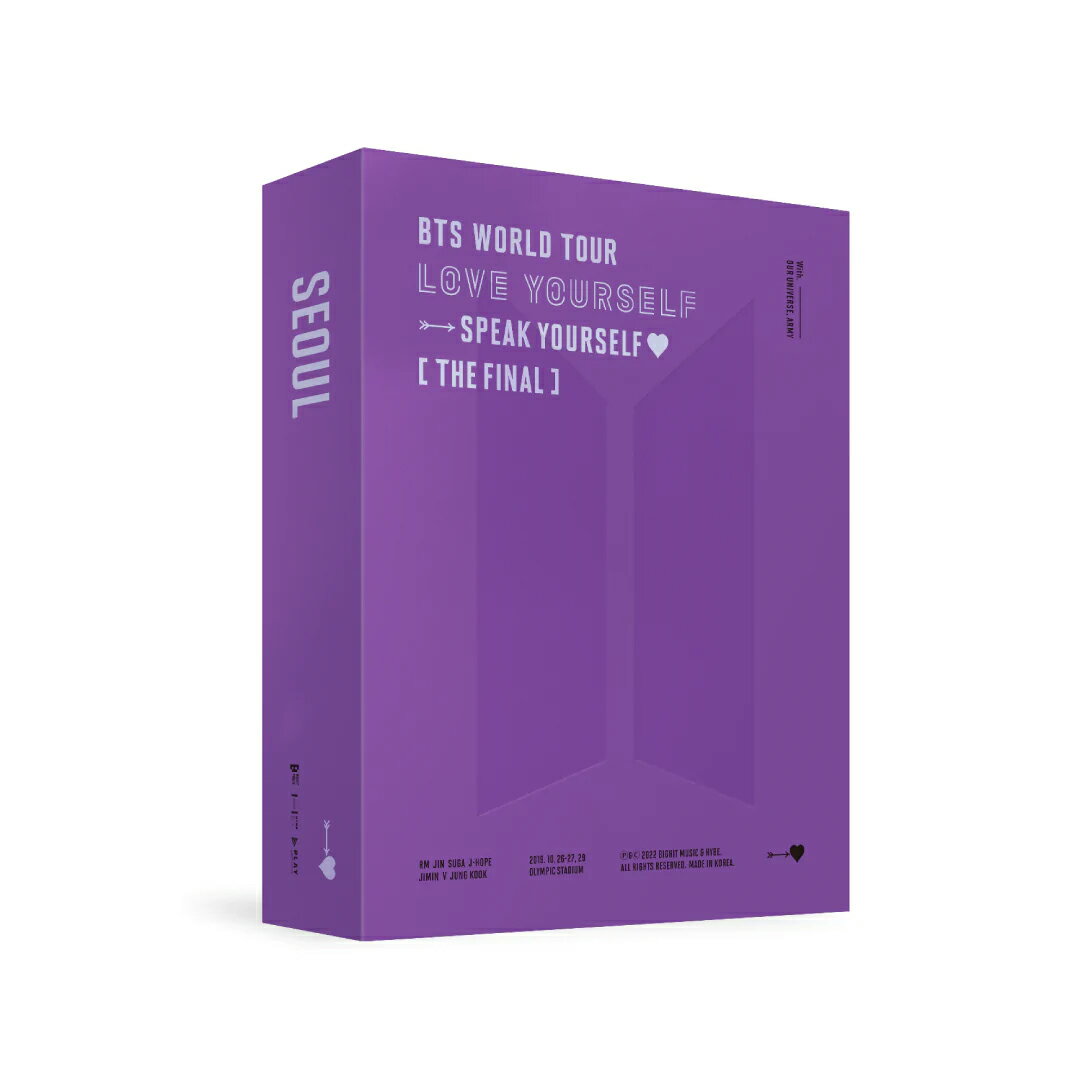 楽天POP SKIN 楽天市場店BTS 公式 防弾少年団 WORLD TOUR ‘LOVE YOURSELF : SPEAK YOURSELF’ [THE FINAL] DIGITAL CODE BTS写真集 韓国盤