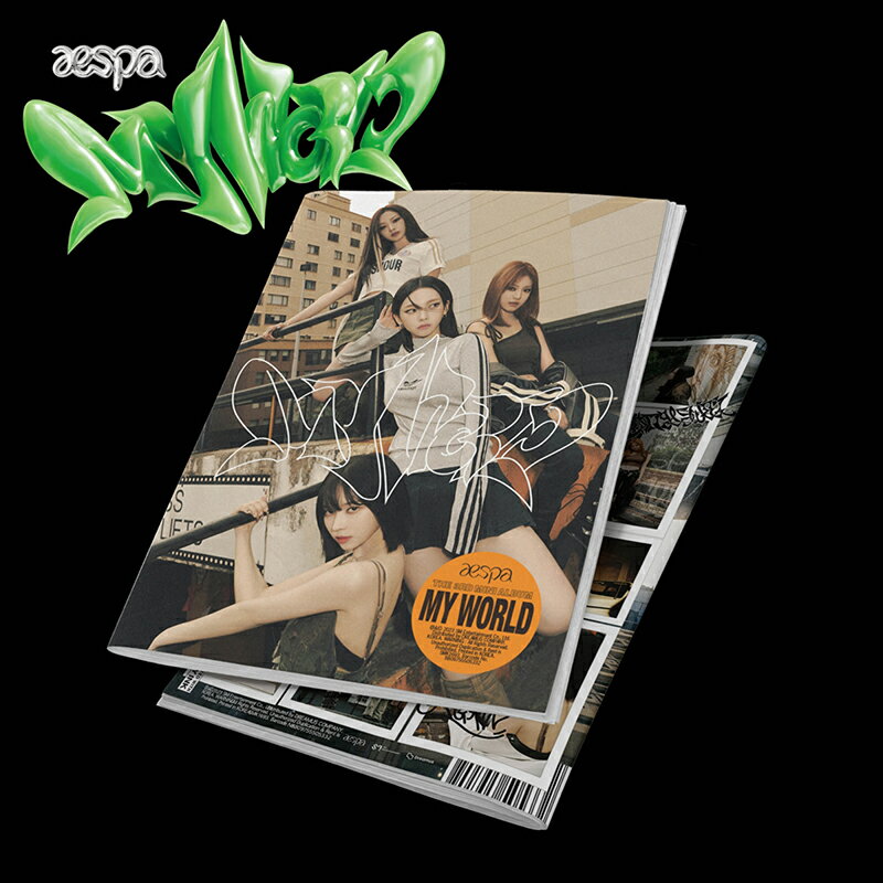 aespa - MY WORLD 3rd Mini album (Tabloid Ver.) 3集ミニアルバム 【初回ポスター終了】