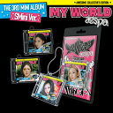 aespa - MY WORLD 3rd Mini album (SMini Ver.) 3集ミニアルバム 4種中選択【Music NFC CD】