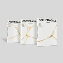 LE SSERAFIM ルセラピーム - ANTIFRAGILE 2nd MINI ALBUM ミニアルバム 商品説明 ■構成 - 総 3種 - フォトブック：各バージョン 1種 / W 188 X H 250 (mm) X T 10.5 (mm) / 112 pages - CD-R: 各バージョン 1種 - フォトカード: 15種 中 ランダム 1種 / W 55 X H 85 (mm) - ポストカード: 3種 中 ランダム 1種 / W 148 X H 110 (mm) - ステッカー: 1種 / W 146 X H 176 (mm) - ANTIFRAGILE ステッカー: 3種 / W 20 X H 245 (mm) - ポスター: 3種 中 ランダム 1種 / W 370 x H 594 (mm) ■韓国発売日：2022年10月18日 メーカーや現地事情により入荷が遅れる場合もございます。 ご予約の方はご了承のうえ、ご購入お願い致します。 また、国際郵便にての入荷になりますので、韓国発売日より 5-15日後、国内入荷となります。 ※ 掲載画像のデザインや仕様は予告なく変更される場合がございます。 ※初回限定特典につきましては無くなり次第終了となります。 ※本商品は商品特性上キャンセル出来ません。ご了承下さい。 ※商品構成・仕様・内容は予告なく変更になる場合があります。 ※商品の特性上、お客様のご都合によるキャンセル・返品・交換は承っておりません。 ※輸入商品のため汚れ・擦れ・多少の破れなどがある場合がございます。 また、アウトボックスの凹み等に関しての返品交換は致しかねます。予めご了承ください。 ※不良があった場合は商品到着より2日以内にご連絡くださいませ。それ以降にご連絡された場合は対応いたしかねます。 ※構成品漏れの場合は商品開封時に動画を撮っていただいた場合、再発送が可能であり他の場合は一部返金対応をさせていただきます。 ※開封済みの場合におきましても、返品、交換は致しかねます。 原 産 国 Korea