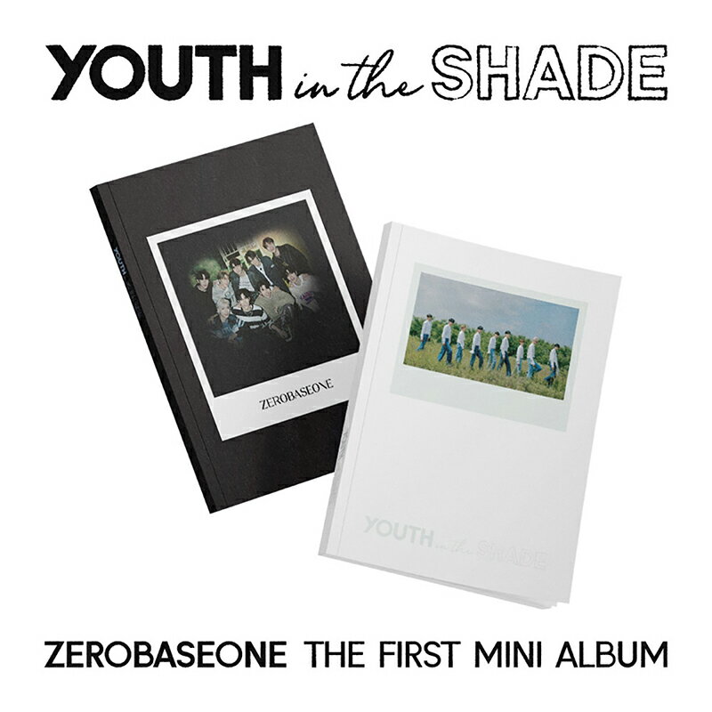 ZEROBASEONE - YOUTH IN THE SHADE / 1st Mini Album 2種選択1 初回限定 ZB1 ゼベワン BOYSPLANET ボイプラ withmuu 特典 ゼロベースワン グッズ