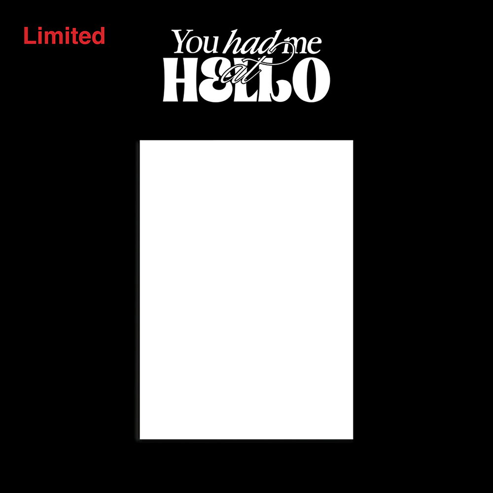 【予約商品】 ZEROBASEONE - You had me at HELLO / 3RD MINI ALBUM (SOLAR ver.) 限定版 9種中ランダム ※公式販売ルール※ ZB1 ゼベワン BOYSPLANET ボイプラ ゼロベースワン グッズ