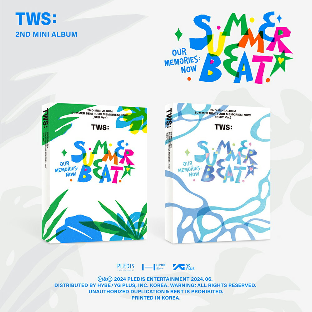 TWS トゥアス - SUMMER BEAT! / 2nd Mini Album 2種中選択 シニュ ドフン ヨンジェ ハンジン ジフン ギョンミン