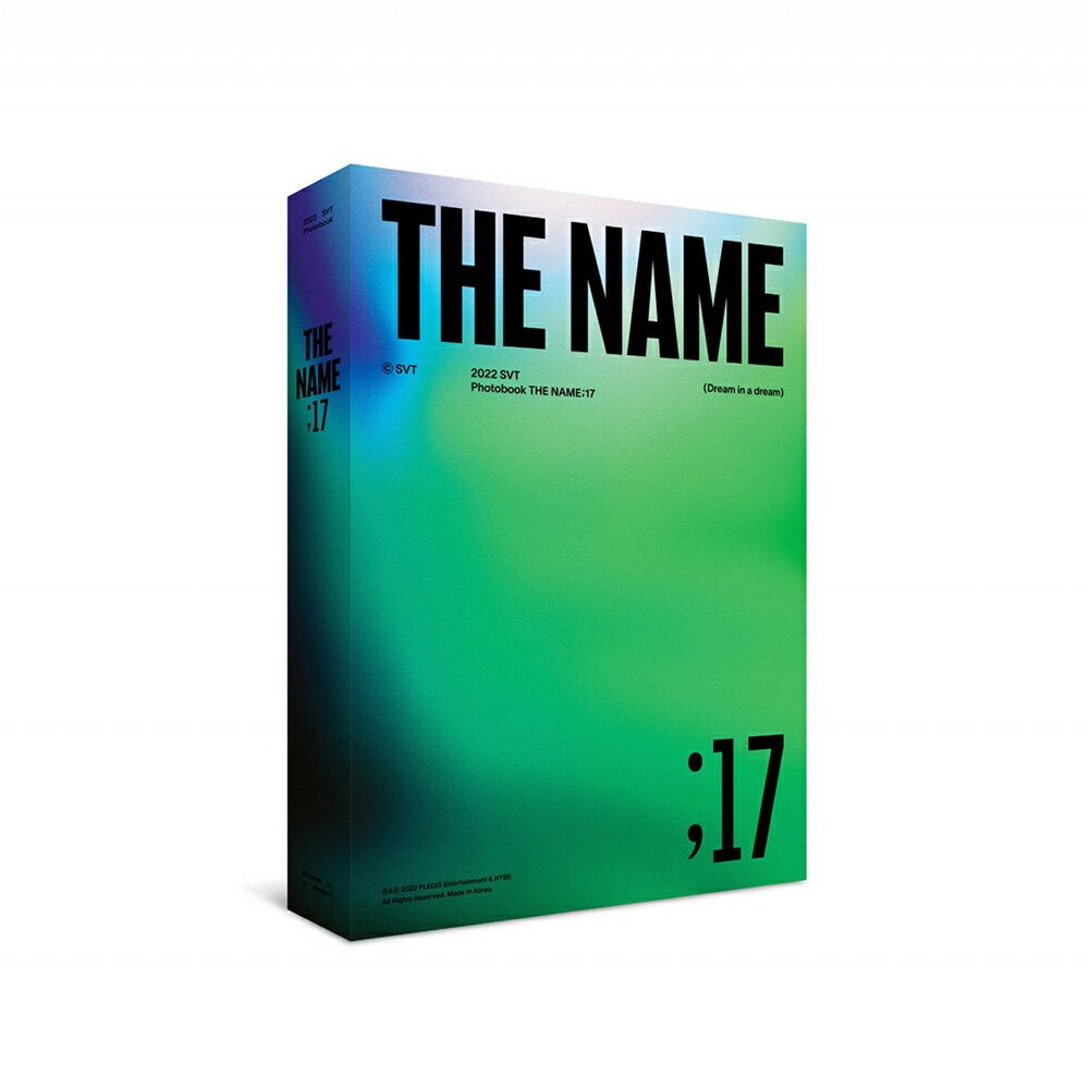 SEVENTEEN - 2022 PHOTOBOOK THE NAME;17 フォトブック セブチ 【送料無料】