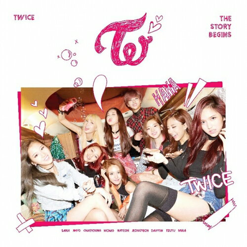 TWICE - THE STORY BEGINS (1ST MINI ALBUM) 【再入荷】 JYP NEW GIRLS GROUP トワイス デビューアルバム