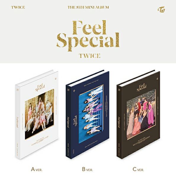 TWICE トゥワイス Feel Special 8TH MINI ALBUM バージョン3種中選択 【再入荷：初回特典終了】