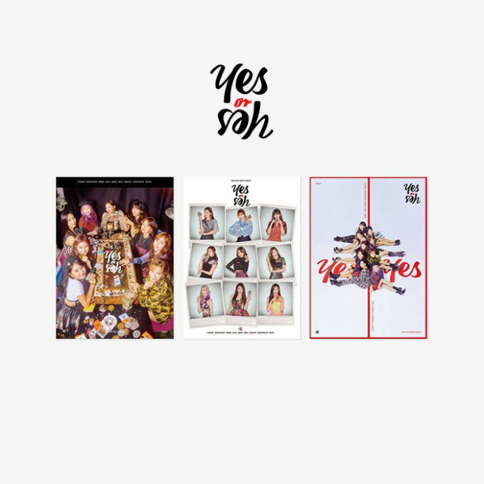 TWICE トゥワイス YES or YES 6集 ミニアルバム 6th MINI ALBUM バージョン3種中1選択