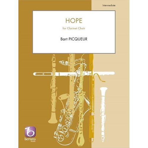 Rakuten - (楽譜) 希望 / 作曲：バルト・ピクール (クラリネット・クワイアー)【※必ずページ内に記載の納期をご確認ください】