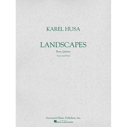 (楽譜) ランドスケープス / 作曲：カレル・フサ (金管5重奏)【※必ずページ内に記載の納期をご確認ください】