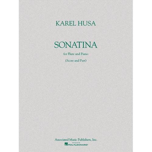 (楽譜) ソナチネ / 作曲：カレル・フサ (フルート)【※必ずページ内に記載の納期をご確認ください】
