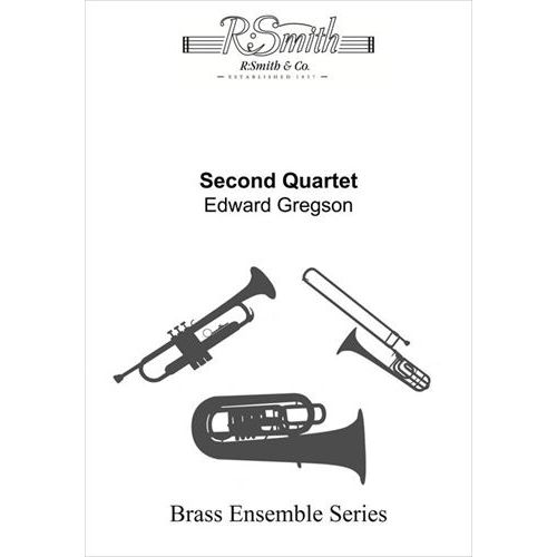 (楽譜) 金管四重奏曲　第2番 / 作曲：エドワード・グレッグスン (金管4重奏)【※必ずページ内に記載の納..