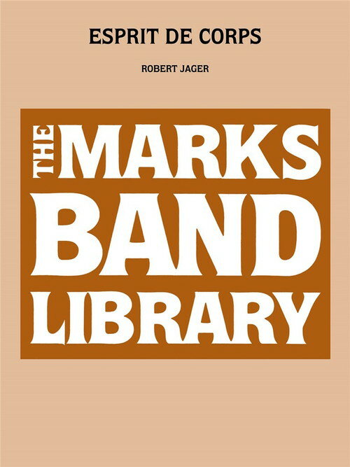 (楽譜) エスプリ・ドゥ・コール / 作曲：ロバート・ジェイガー (吹奏楽)(フルスコアのみ) 【※必ずページ内に記載の納期をご確認ください】