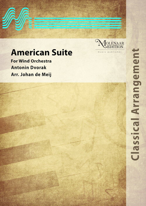 (楽譜) アメリカ組曲 / 作曲：アントニン・ドヴォルザーク　編曲：ヨハン・デメイ (吹奏楽)(フルスコアのみ) 【※必ずページ内に記載の納期をご確認ください】