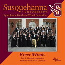 【在庫処分セール価格】(CD) リバー・ウィンズ / 演奏:サスケハナ大学シンフォニックバンド&ウィンドアンサンブル (吹奏楽)
