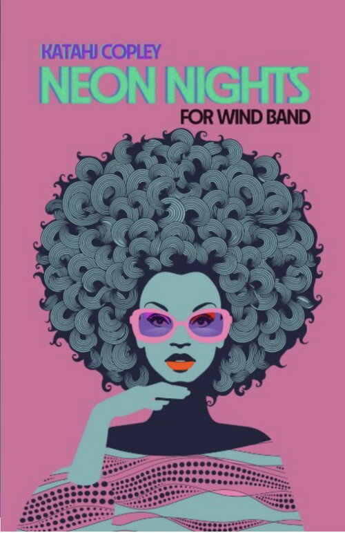 (楽譜) ネオン・ナイツ / 作曲：カタジ・コプリー (吹奏楽)(スコア+パート譜セット)【※必ずページ内に記載の納期をご確認ください】