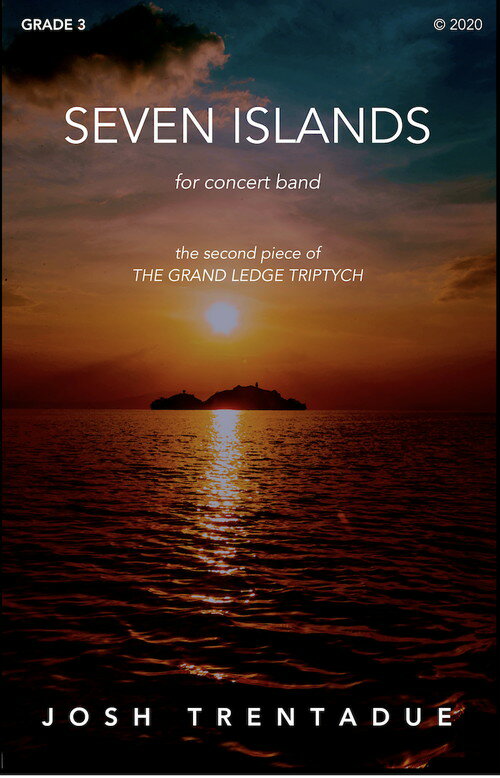 Rakuten - (楽譜) 7つの島 / 作曲：ジョシュ・トレンタデュー (フレキシブル・バンド)【※必ずページ内に記載の納期をご確認ください】