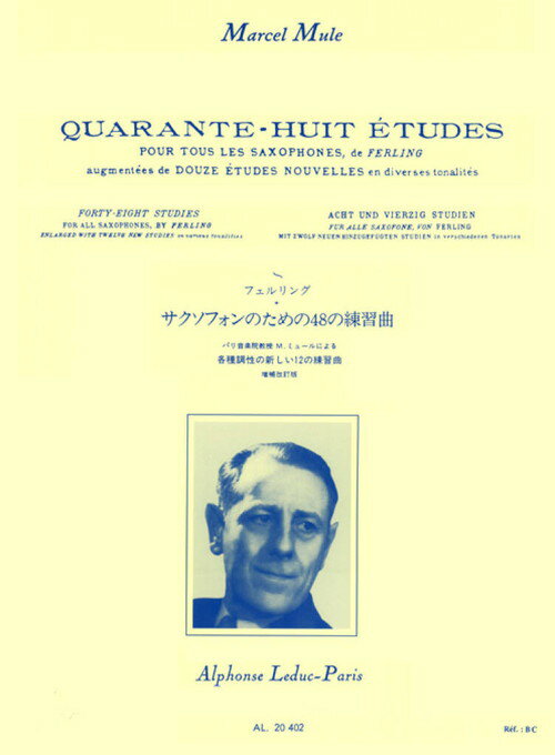 樂天商城 - (教則本/エチュード) サクソフォンのための48の練習曲 / フェルリング、ミュール (サクソフォーン)