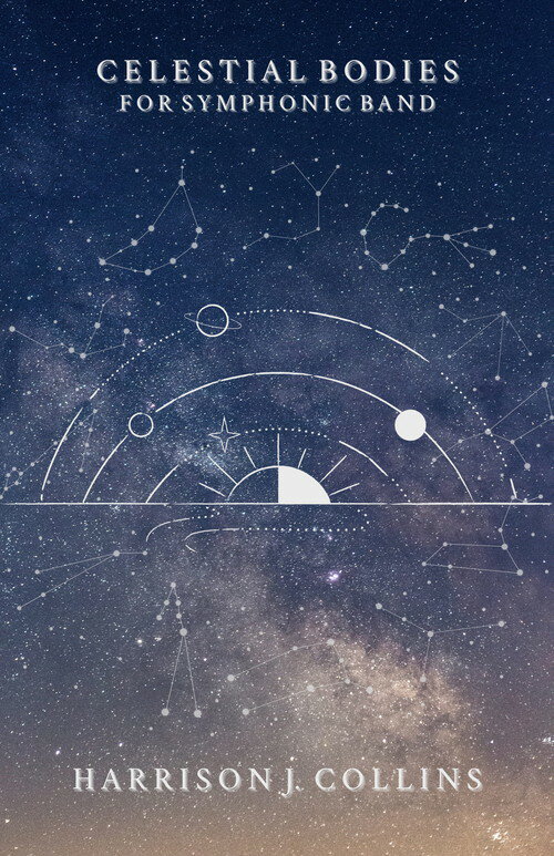 （楽譜）天体　 / 作曲：ハリソン・J・コリンズ（吹奏楽 スコア+パート譜セット）