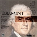 【在庫処分セール価格】(CD) テスタメント / 演奏:タートル・クリーク合唱団、ダラス・ウィンド・シンフォニー (合唱)
