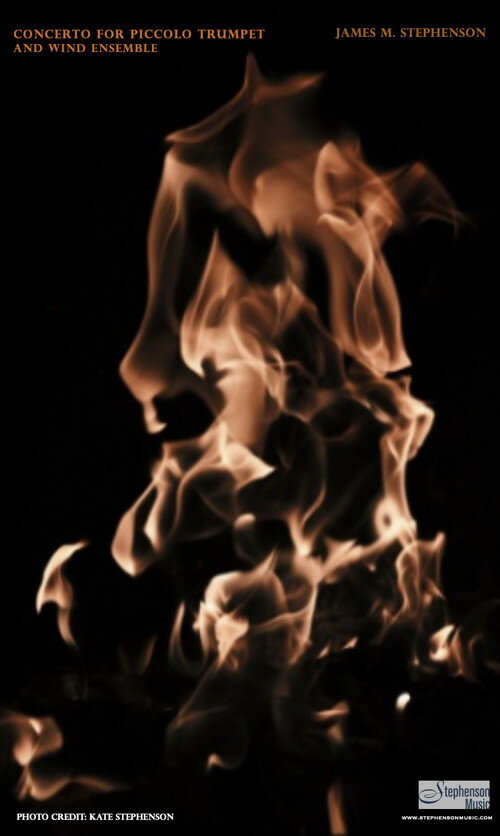 Rakuten - (楽譜) ピッコロ・トランペット協奏曲 / 作曲：ジェイムズ・スティーヴンスン (ピッコロ・トランペット＆吹奏楽)(スコア+パート譜セット) 【※必ずページ内に記載の納期をご確認ください】